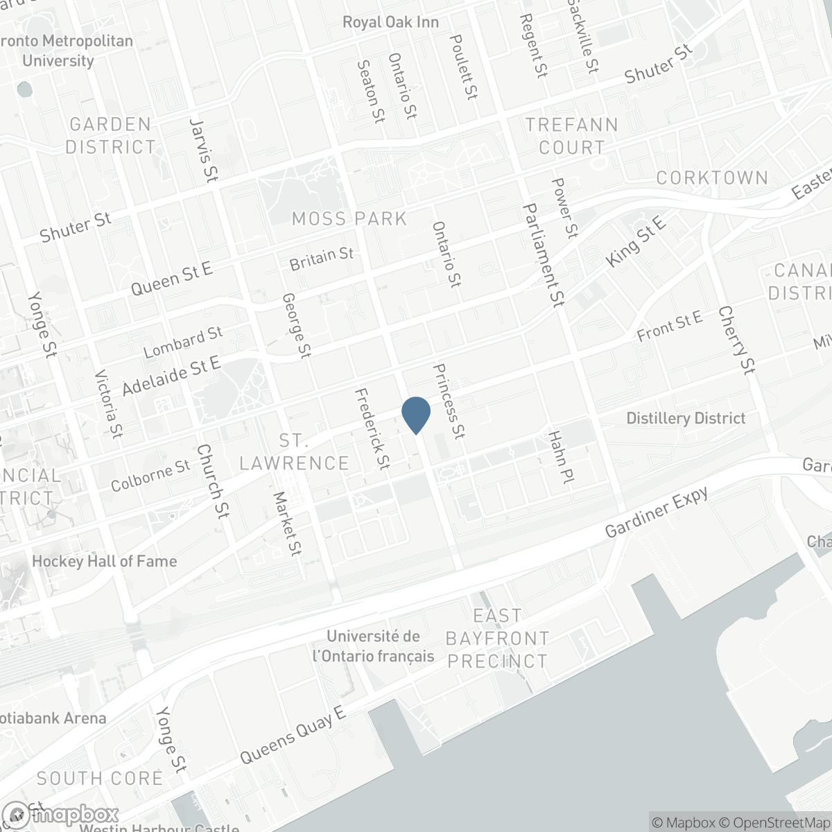 233 - 121 LOWER SHERBOURNE STREET S, Toronto, Ontario M5A 1E7